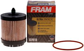 FRAM Ultra Synthetic Oil Filter, XG9018, 20K mile Replacement Filter for Select Chevrolet, Pontiac, Saturn Vehicles
