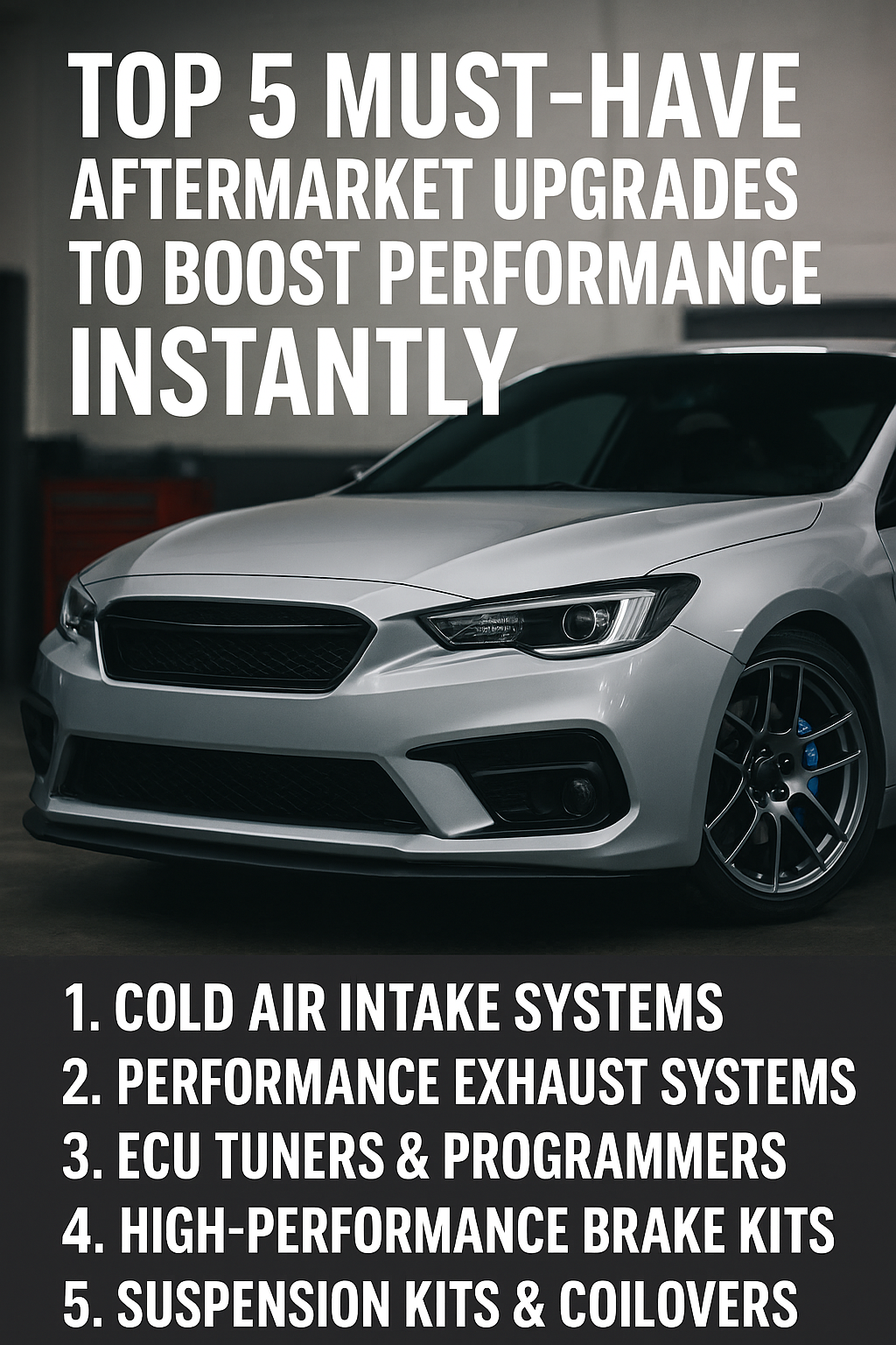 Top 5 Must-Have Aftermarket Upgrades to Boost Performance Instantly